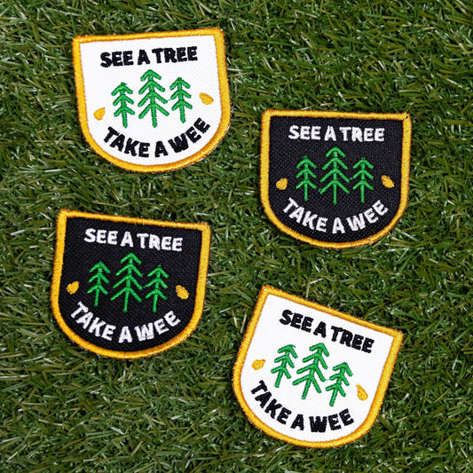 See A Tree Take a Wee Arch Patch K9 Sport Sack