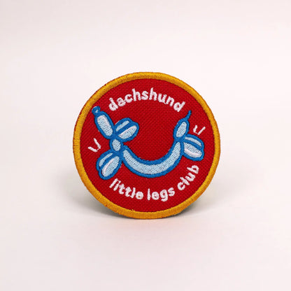 Dachshund Little Legs Club Patch K9 Sport Sack
