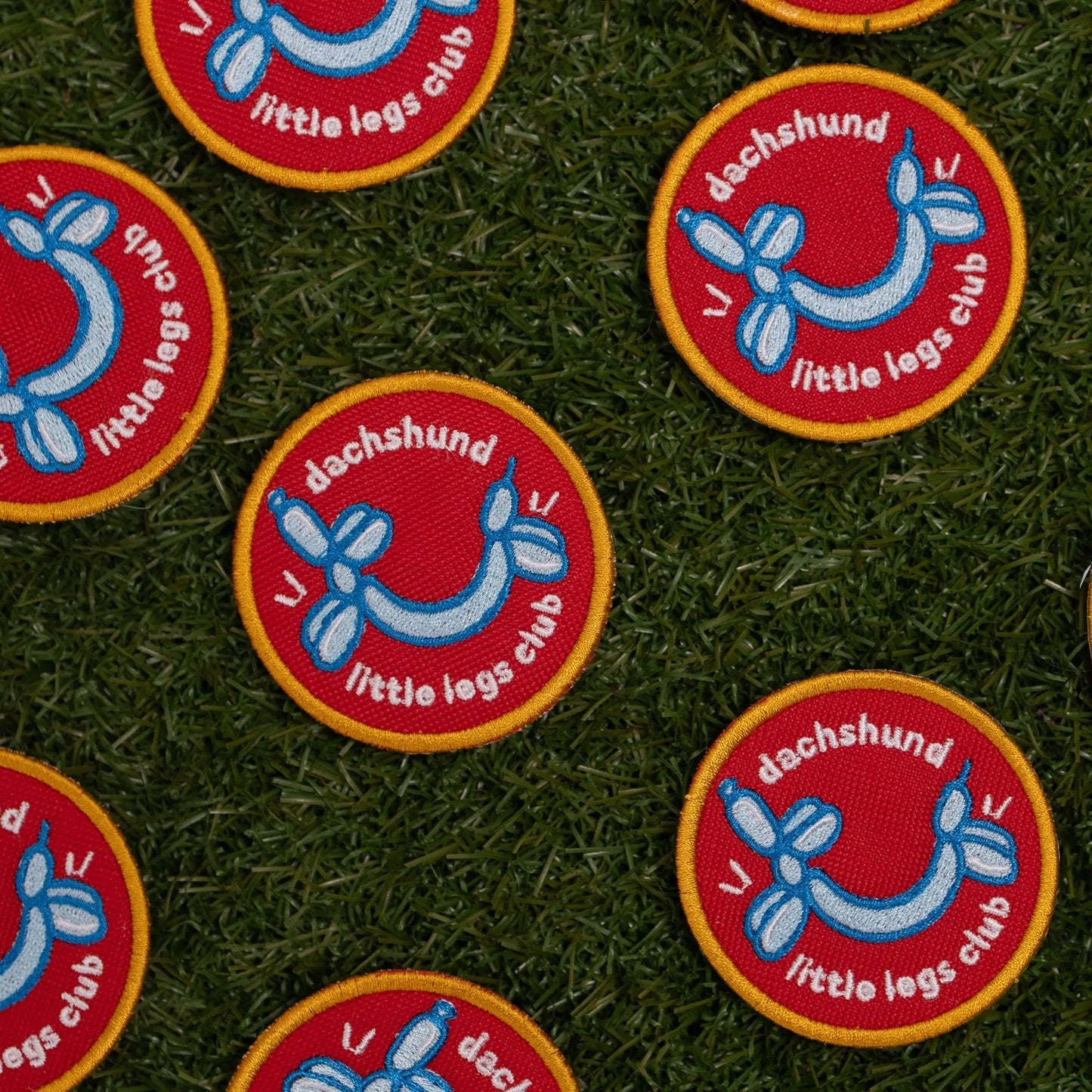 Dachshund Little Legs Club Patch K9 Sport Sack