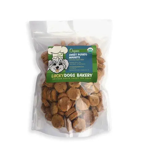 Lucky's Organic Sweet Potato Nuggets Happy Dog Food