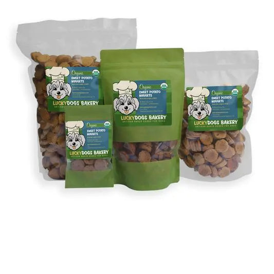 Lucky's Organic Sweet Potato Nuggets Happy Dog Food