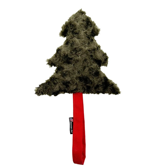 LUCKY DOG $7 Holiday Tree Tug Plushie American Dog