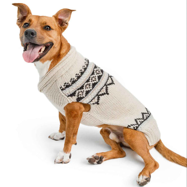 Alpaca Cream Wyatt Dog Sweater