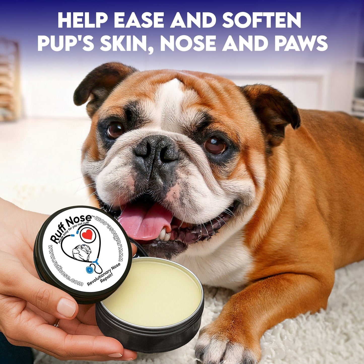 Ruff Nose Pet Nose Repair Balm Horizon Animal Care