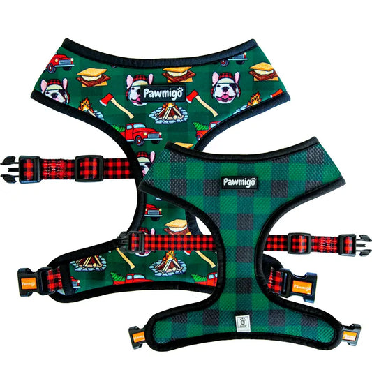 Lumbersnack Reversible Harness Pawmigo
