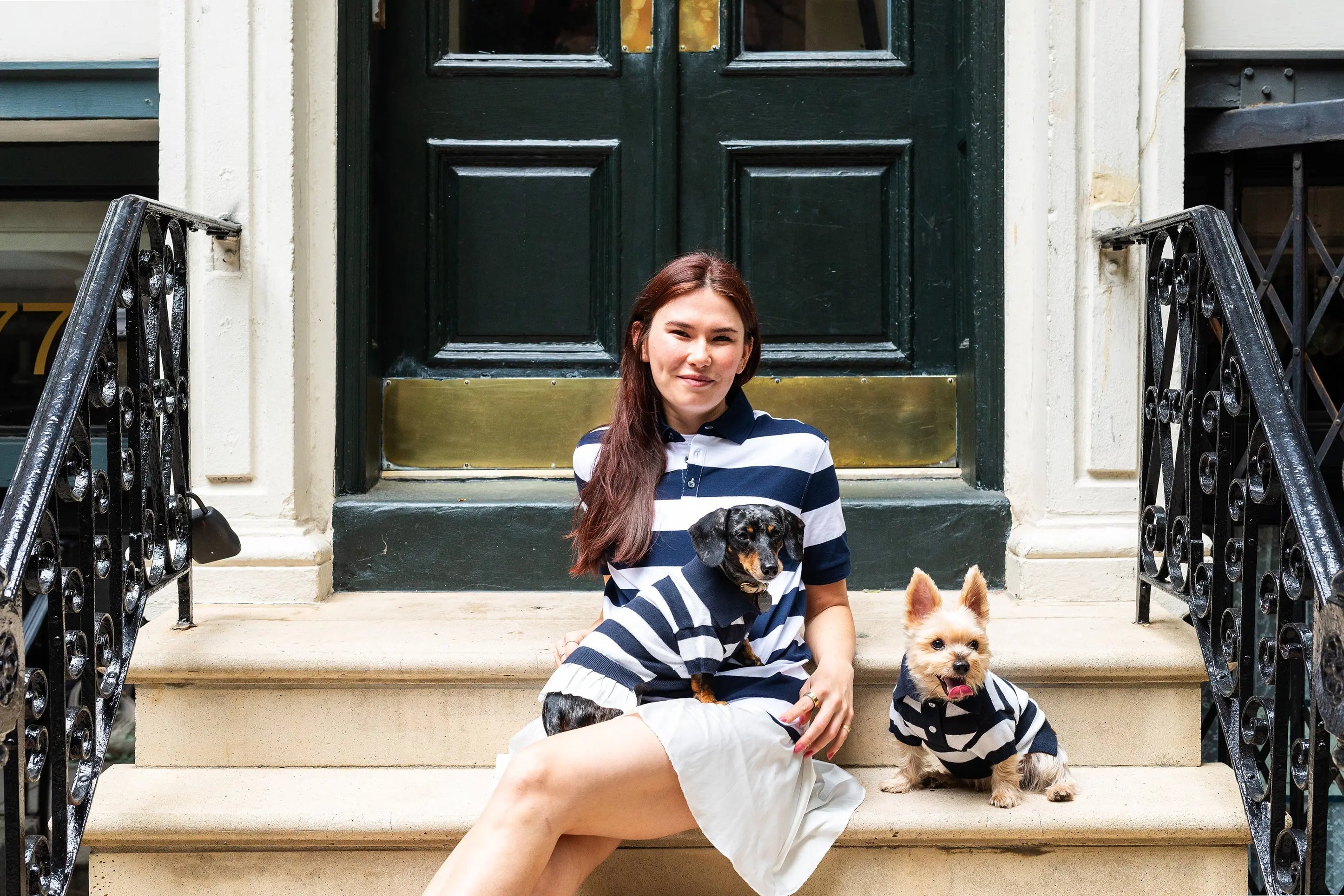 ‘Gene’ Cashmere blend Polo BESPOKE PAWS