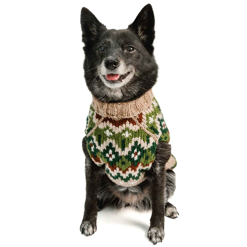 Ragg Wool Fair Isle Dog Sweater