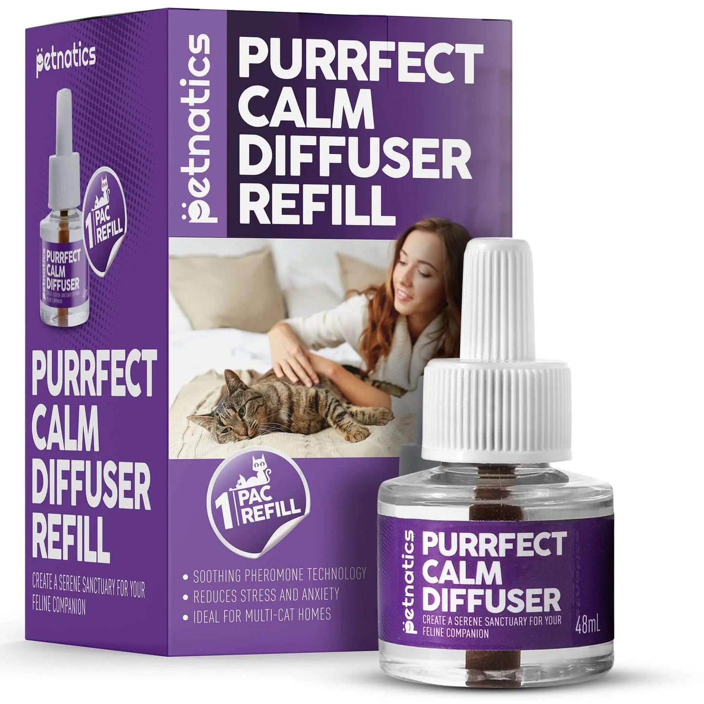 Purrfect Cat Calming Diffuser Refill Pack