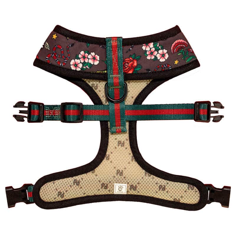 May Flowers Reversible Harness Pawmigo