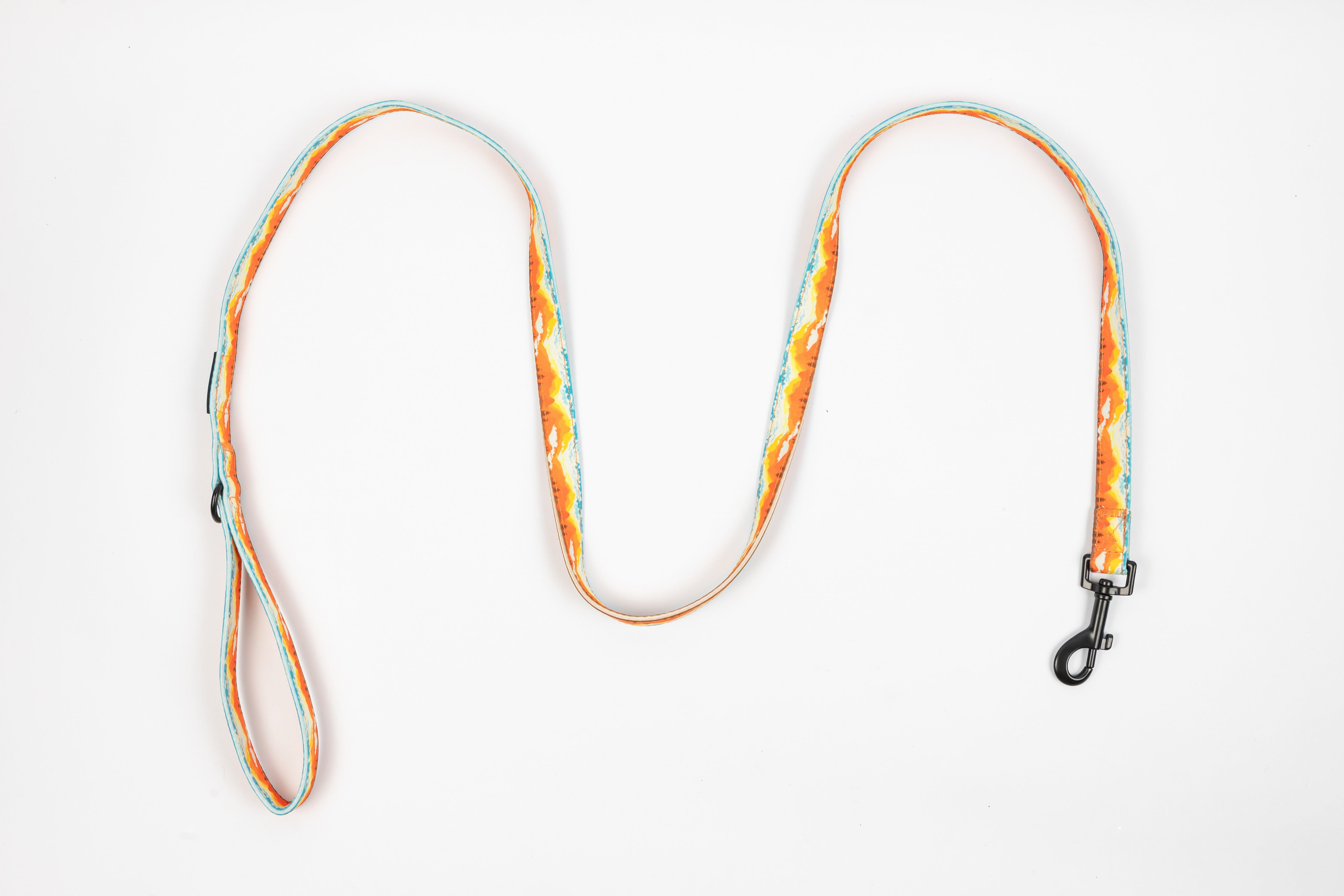 Mountainscape Dog Leash - Orange
