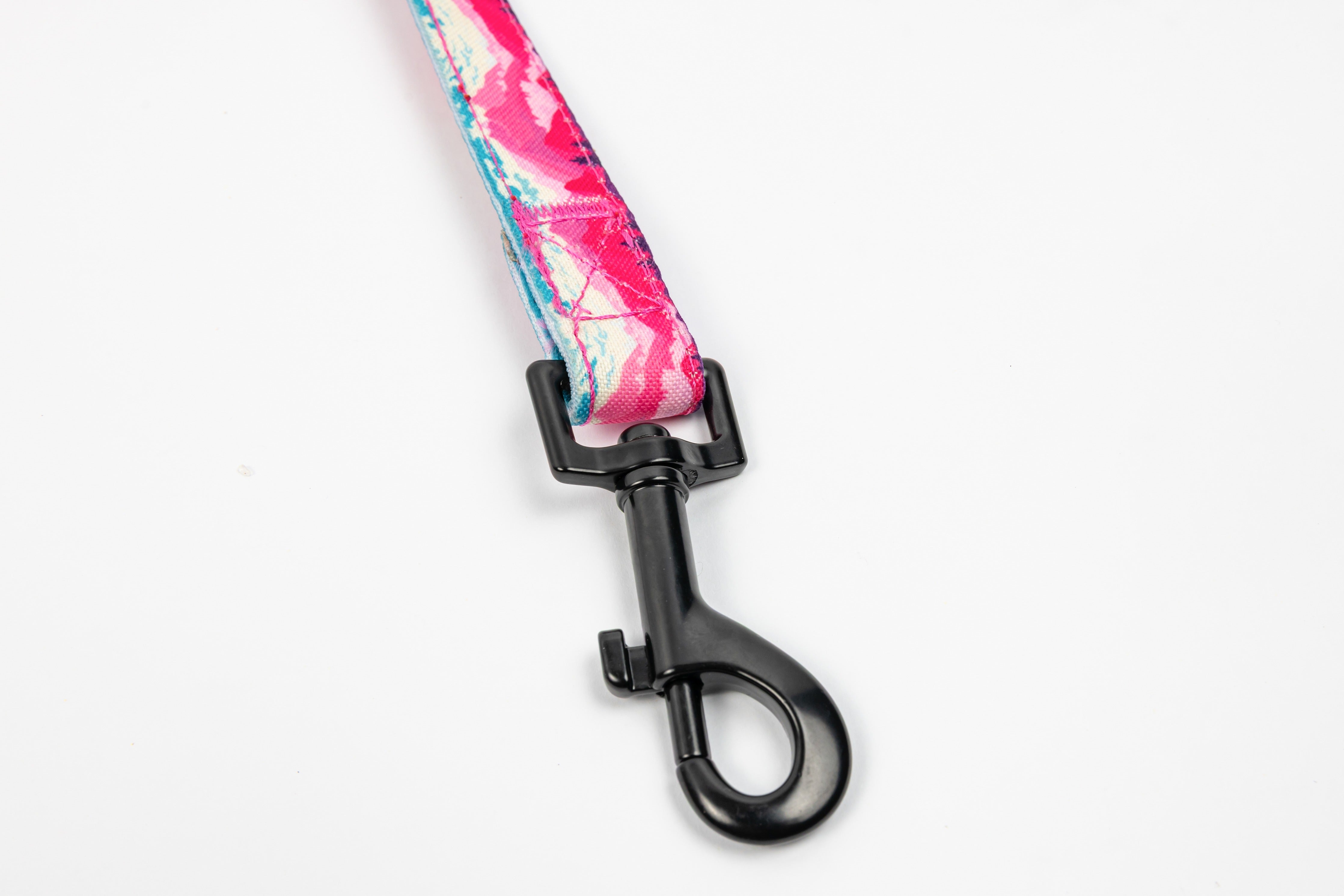 Mountainscape Dog Leash - Pink