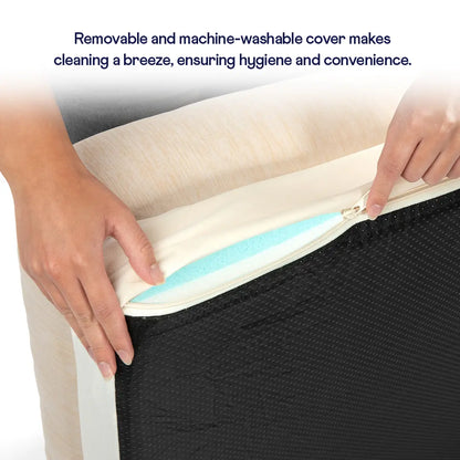PupChill™ Cooling 4-Bolster Dog Bed - Arctic Sand Paw.com