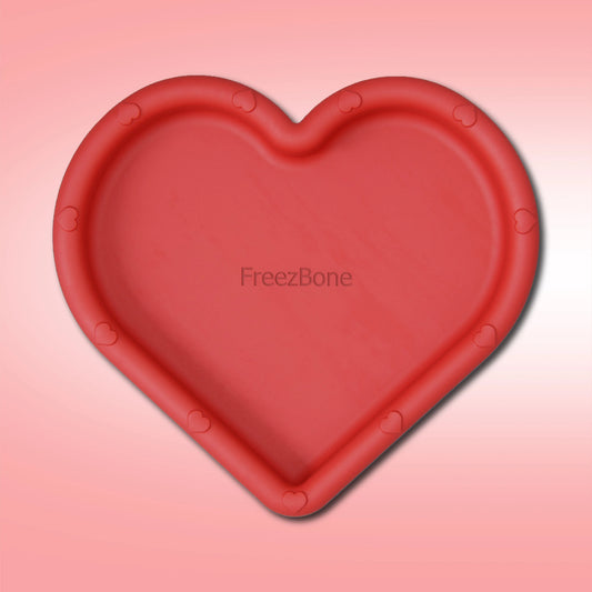 FreezHeart - Durable Heart Enrichment Chew Freezbone