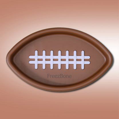 FreezFootball - Tough Enrichment Football Toy Freezbone