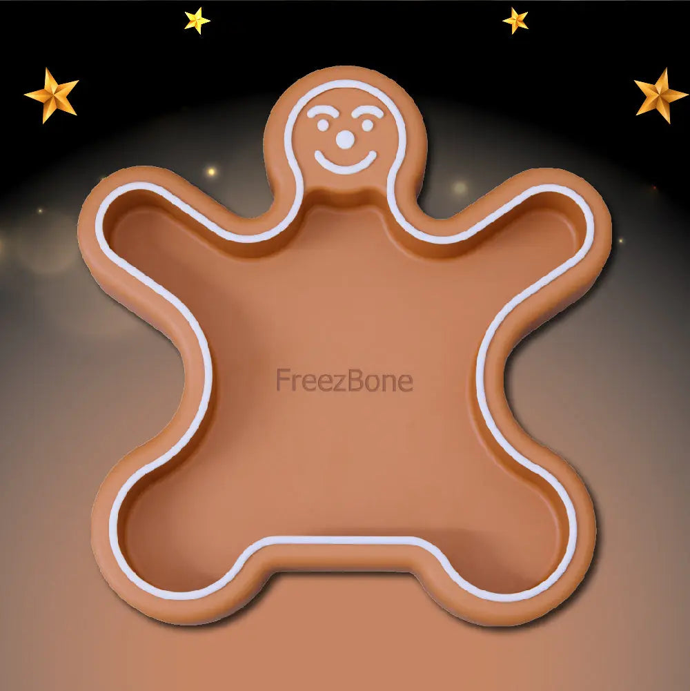 FreezGingerbread - Enrichment Chew Toy Freezbone