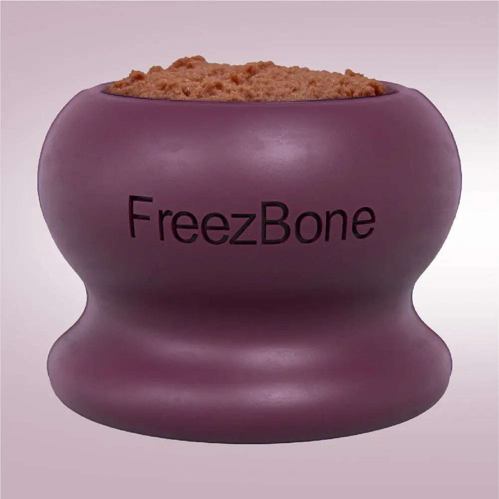Freezball - Durable Fillable Dog Chew Bone Freezbone