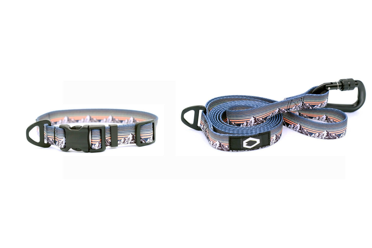 Outdoor Style Collar and Leash SET Euro-Dog Collars and Leads
