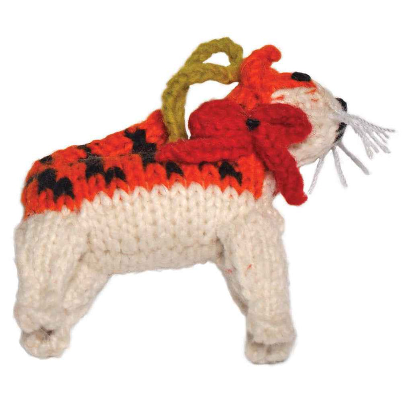 Orange Tabby Cat Ornament