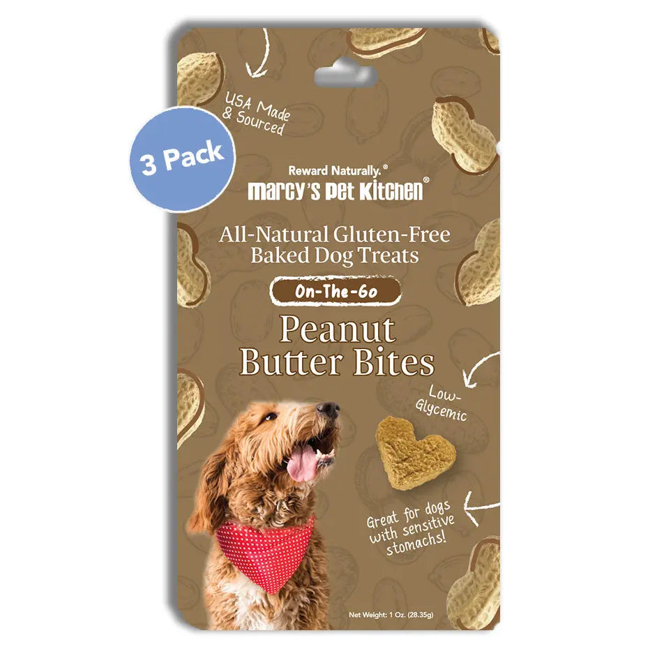 Marcy's Pet Kitchen® - 'On-The-Go' All-Natural, Vegan Peanut Butter Biscuit Marcy's Pet Kitchen