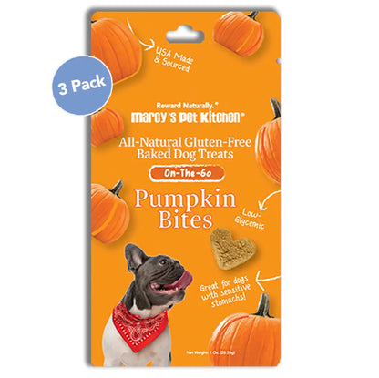 Marcy's Pet Kitchen® - 'On-The-Go' All-Natural, Vegan Pumpkin Biscuit 1oz Marcy's Pet Kitchen