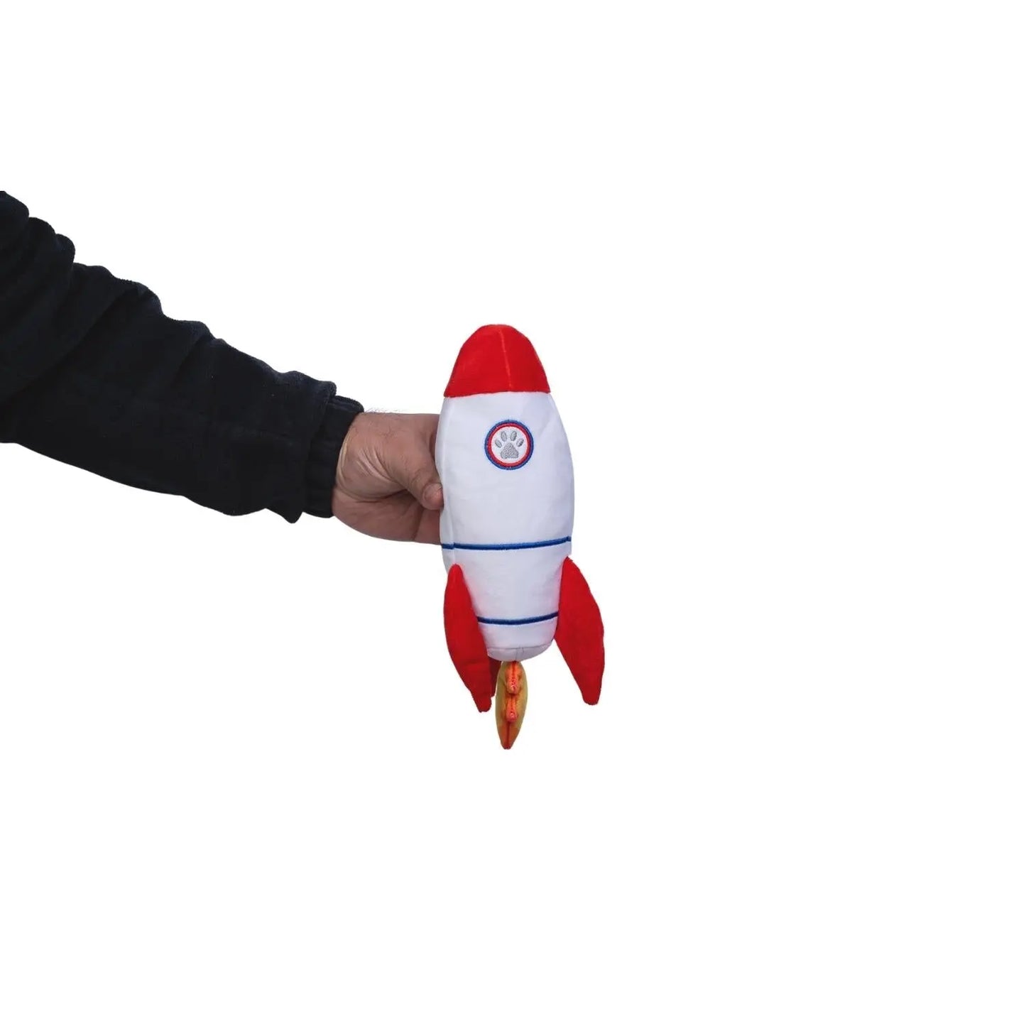 Space Alien & Rocket Plush Dog Toy Gift Set – with Squeaker & Crinkle Paper for Fun Play American Pet Supplies