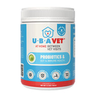 UBAVET Probiotics & Gut + Immune Health Support for Dogs & Cats – 5.3 oz / 150 g Powder