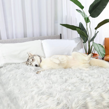 PupProtector™ Waterproof Throw Blanket - Grey Paw.com