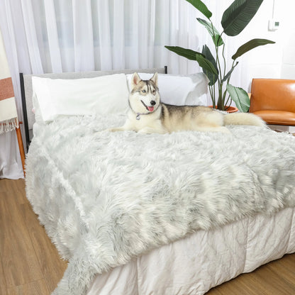 PupProtector™ Waterproof Throw Blanket - Grey Paw.com