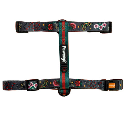 May Flowers Free-Fit Harness Pawmigo