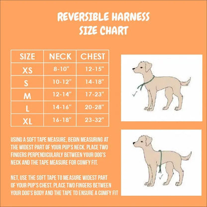 Lumbersnack Reversible Harness Pawmigo