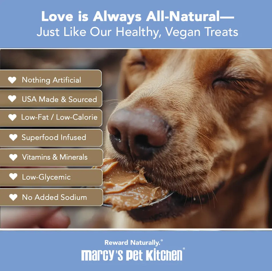 Marcy's Pet Kitchen® - 'On-The-Go' All-Natural, Vegan Peanut Butter Biscuit Marcy's Pet Kitchen