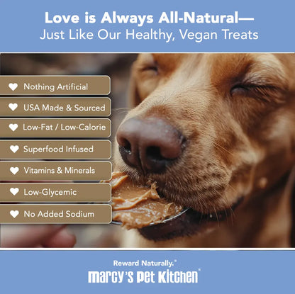 Marcy's Pet Kitchen® - 'On-The-Go' All-Natural, Vegan Peanut Butter Biscuit Marcy's Pet Kitchen