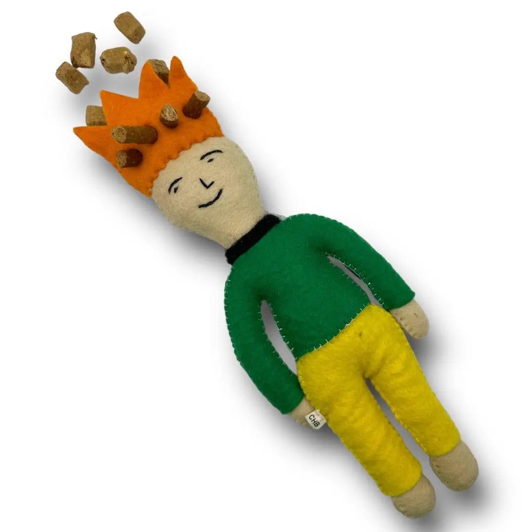 Prince and Princess Felt Dog Toys - K9 Outdoors