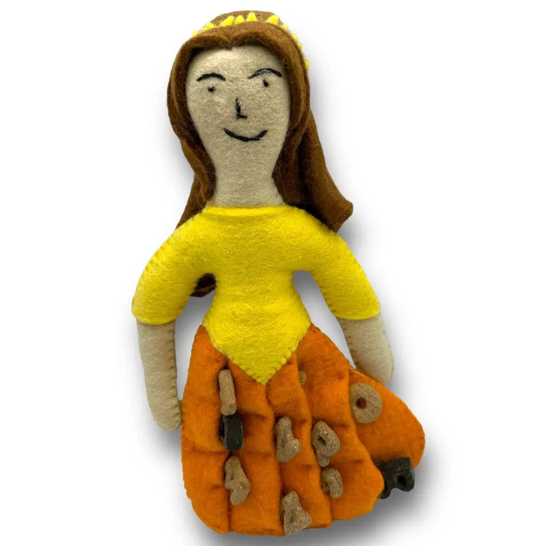 Prince and Princess Felt Dog Toys - K9 Outdoors