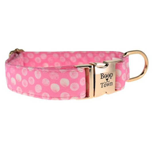 Pink Polka Dot Collar Boop Town