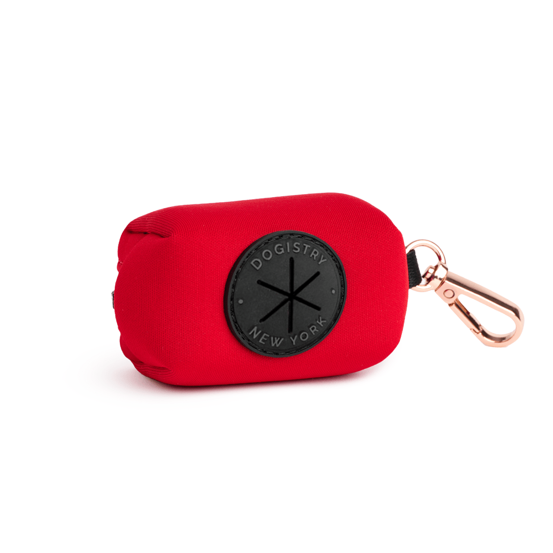 Poop Bag Holder - Iconic Red Dogistry™