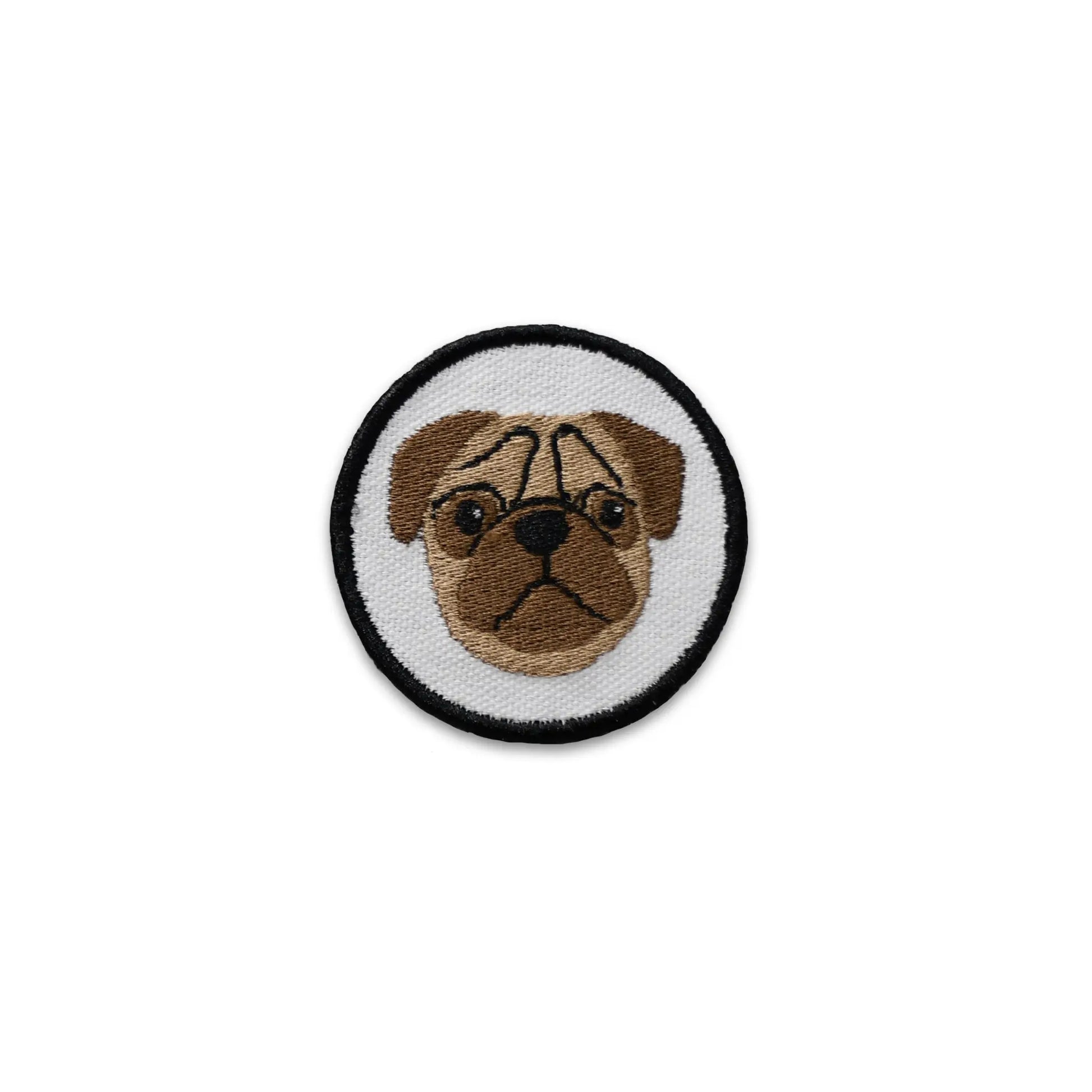 Pug Face Circle Patch K9 Sport Sack