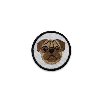 Pug Face Circle Patch K9 Sport Sack