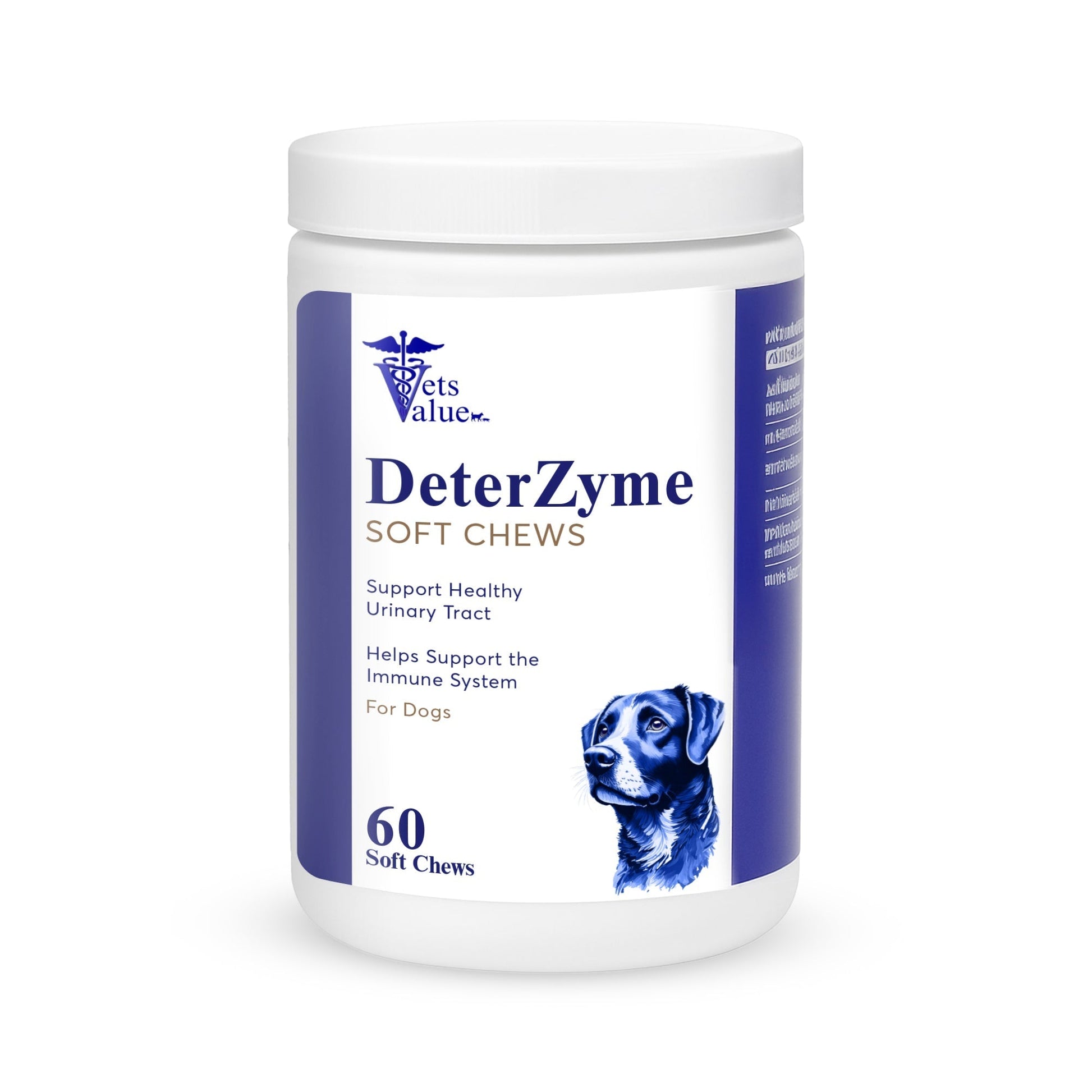 DeterZyme Stool Eating Deterrent for Dogs – 60 Soft Chews – Helps Discourage Stool Consumption – with Digestive Enzymes, Prebiotics, and Natural Herbal Blend – Supports Gut Health & Breath Freshening Horizon Animal Care