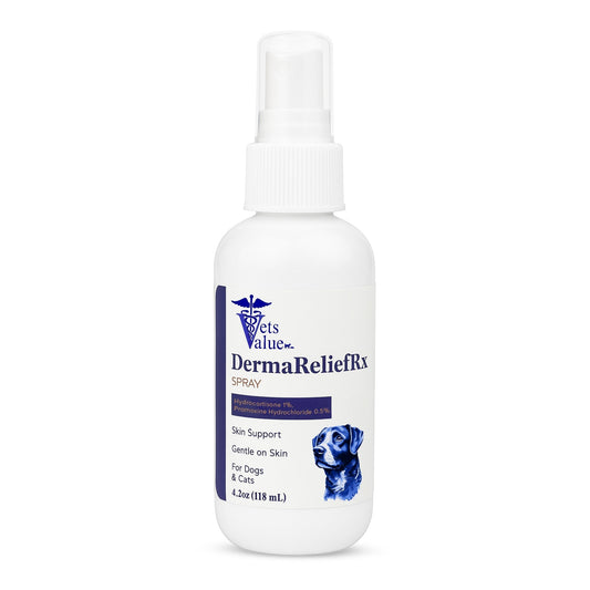 Hydrocortisone Quick Relief Spray for Dogs, Cats & Horses – 4 oz – Supports Minor Skin Irritation Relief – Gentle, Fast-Absorbing Formula – Pet Care Spray for Itchy, Irritated Skin Horizon Animal Care