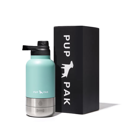 Pup Pak Dog Water Bottle with Detachable Bowls Pup Pak