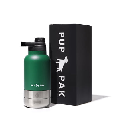 Pup Pak Dog Water Bottle with Detachable Bowls Pup Pak