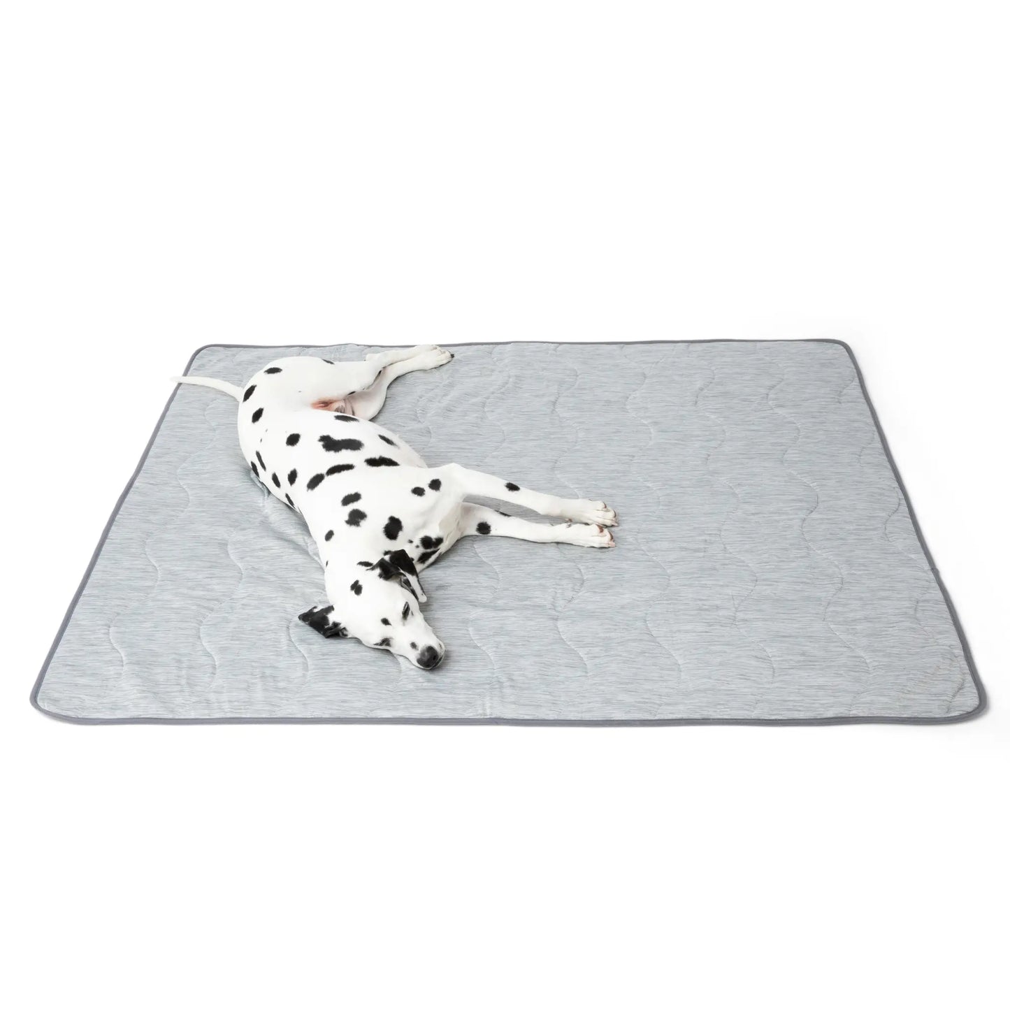 PupChill™ Cooling Bolster Dog Bed + Waterproof Blanket Bundle - Arctic Grey Paw.com