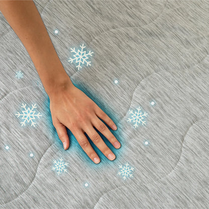 PupChill™ Cooling Waterproof Runner Blanket - Arctic Grey Paw.com