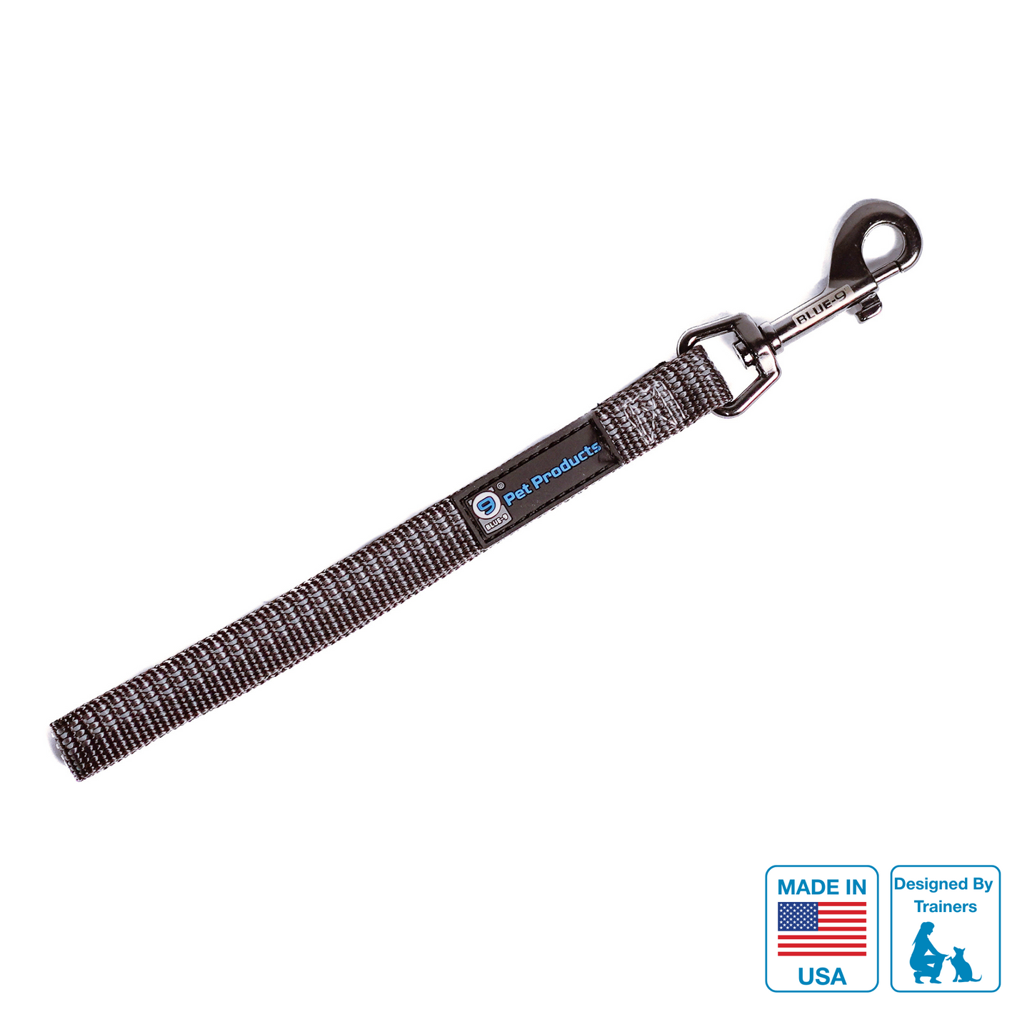 Reflective Tab Leash Blue-9 Pet Products