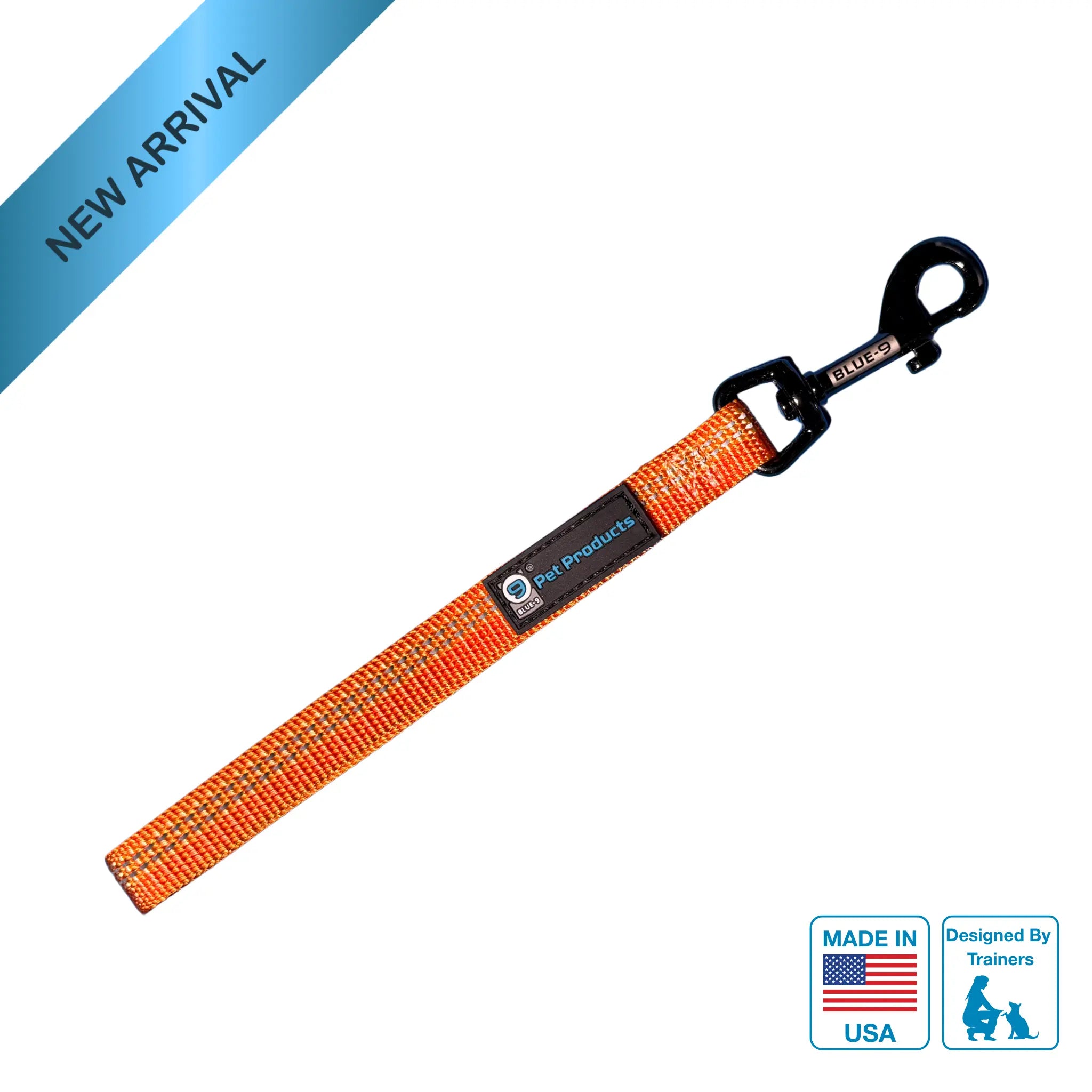 Reflective Tab Leash Blue-9 Pet Products