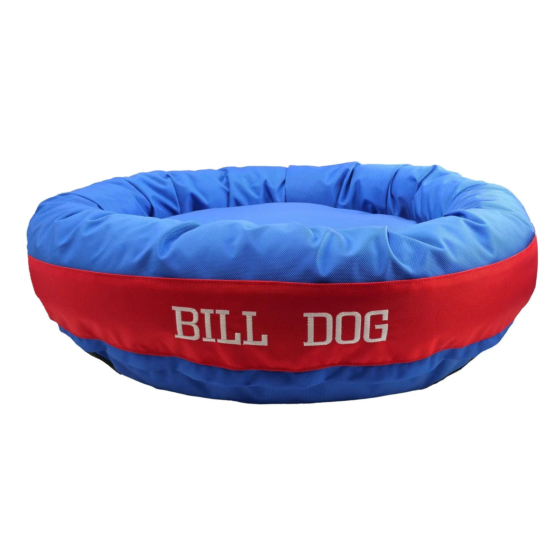 Dog Bed Round Bolster Armor Football American Dog