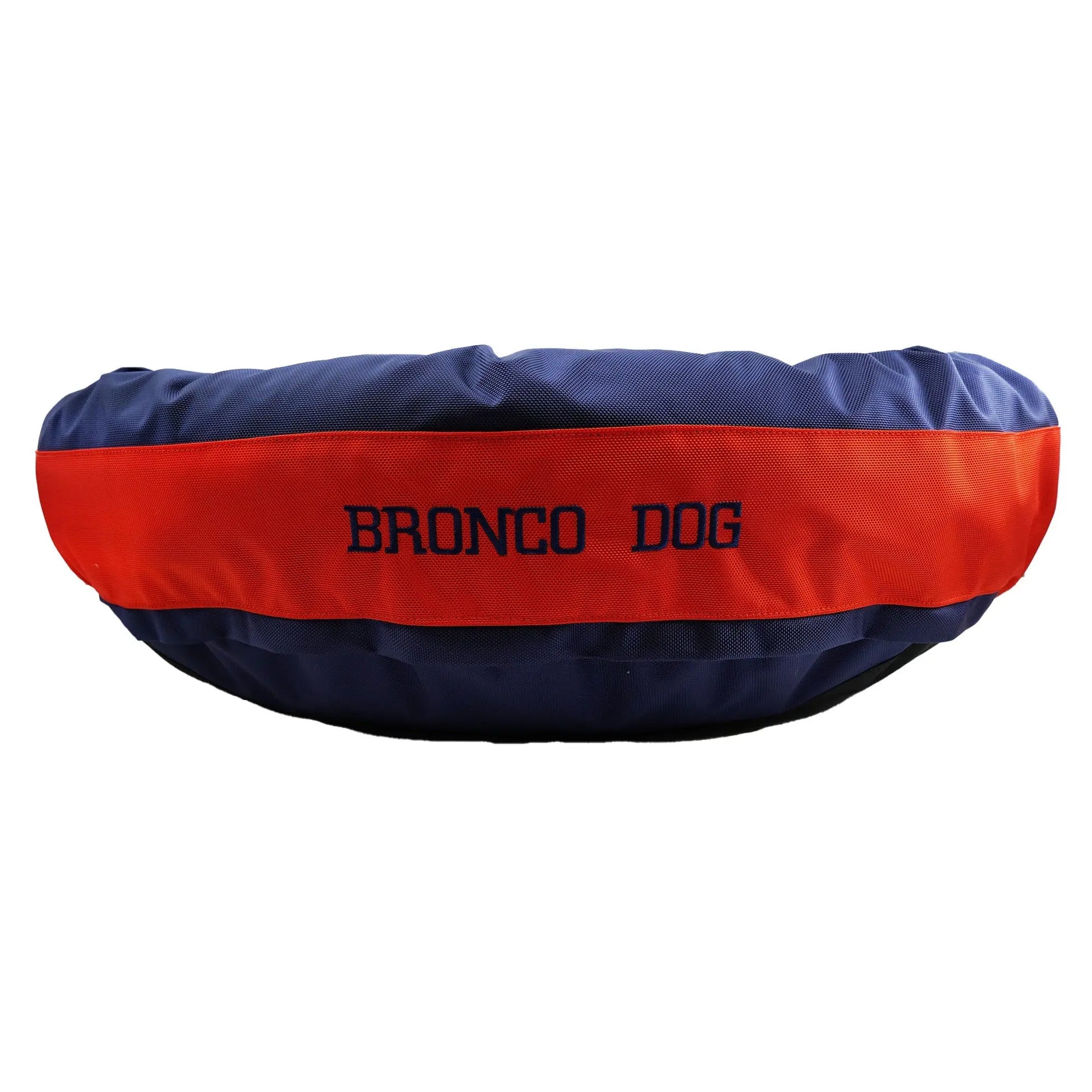 Dog Bed Round Bolster Armor Football American Dog