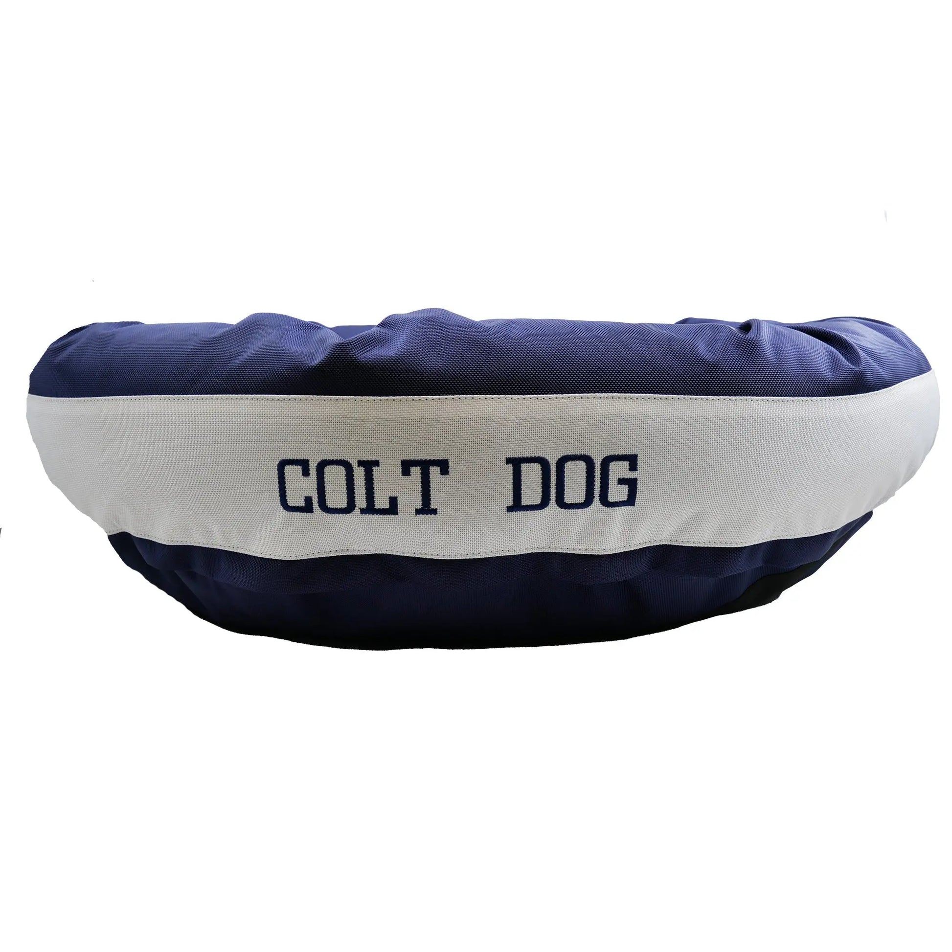 Dog Bed Round Bolster Armor Football American Dog