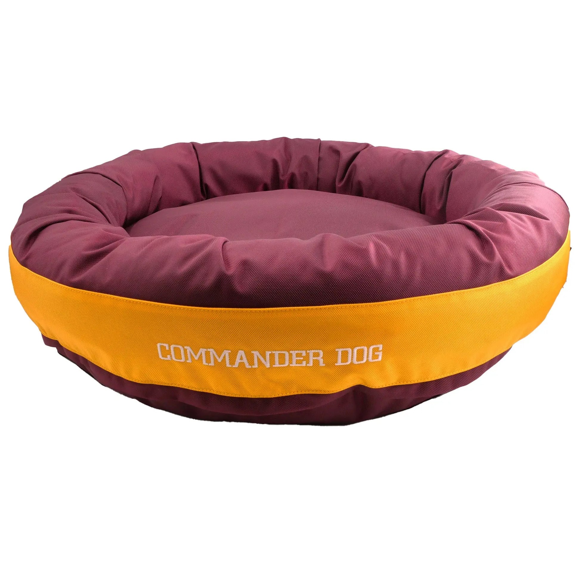 Dog Bed Round Bolster Armor Football American Dog